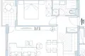 Piso independiente 1 habitacion 25 m² Budva, Montenegro
