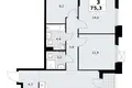 Wohnung 3 zimmer 75 m² Troizk, Russland