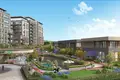 Wohnkomplex New residence with a swimming pool and green areas close to a highway, Istanbul, Turkey
