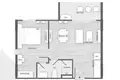 Apartamento 1 habitación 46 m² Sakhu, Tailandia