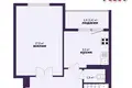 Appartement 1 chambre 45 m² Minsk, Bélarus