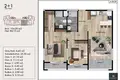 Wohnung 2 zimmer 70 m² Mezitli, Türkei