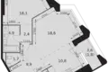 Квартира 2 комнаты 71 м² Москва, Россия
