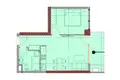 Квартира 2 комнаты 48 м² Батуми, Грузия