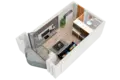 Studio 1 chambre 38 m² Batoumi, Géorgie