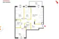 3 room apartment 79 m² Warsaw, Poland