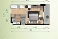 Studio apartment 1 bedroom 31 m² Phuket City Municipality, Thailand
