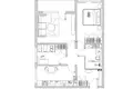 Квартира 3 комнаты 61 м² Краков, Польша