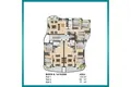 2 bedroom penthouse 159 m² Trikomo, Northern Cyprus