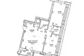 Apartamento 3 habitaciones 71 m² Minsk, Belarús