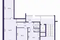Mieszkanie 3 pokoi 60 m² Soligorsk, Białoruś