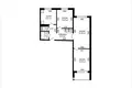 Apartamento 3 habitaciones 63 m² Minsk, Belarús