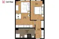 Appartement 3 chambres 55 m² Capitale de Prague, République tchèque