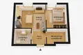 2 room apartment 42 m² Warsaw, Poland