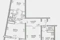 3 room apartment 66 m² Minsk, Belarus