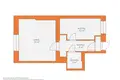 Apartamento 1 habitación 37 m² Varsovia, Polonia