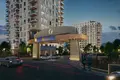 Complexe résidentiel New residence with swimming pools, green areas and a spa center close to highways, Istanbul, Turkey