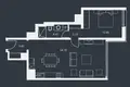 Mieszkanie 2 pokoi 57 m² Ryga, Łotwa