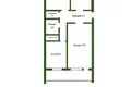 Appartement 3 chambres 62 m² Lida, Bélarus