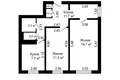 Wohnung 2 zimmer 51 m² Minsk, Belarus