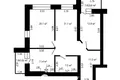 Квартира 3 комнаты 89 м² Минск, Беларусь