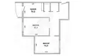 Apartamento 2 habitaciones 64 m² Muchaviecki sielski Saviet, Belarús