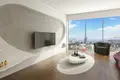 Complexe résidentiel Modern residence with a panoramic view of the city in the center of the business district of Sisli, Istanbul, Turkey