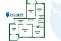 Apartamento 4 habitaciones 74 m² Zdanovicy, Belarús