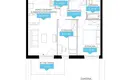 Квартира 3 комнаты 61 м² Познань, Польша