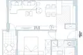 Piso independiente 1 habitacion 25 m² Budva, Montenegro
