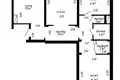 3 room apartment 73 m² Minsk, Belarus