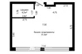 1 bedroom apartment 42 m² Minsk, Belarus