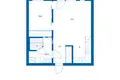 Mieszkanie 2 pokoi 44 m² Turku sub region, Finlandia