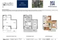 2 room apartment 57 m² Minsk, Belarus
