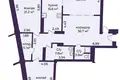 Appartement 3 chambres 139 m² Minsk, Bélarus