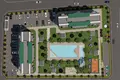 Wohnkomplex Two bedroom apartments in complex with swimming pool and basketball court, Mersin, Turkey