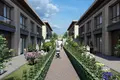 Complejo residencial New complex of villas with around-the-clock security near Lake Bahcesehir and a highway, Istanbul, Turkey