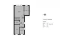 Appartement 2 chambres 37 m² Varsovie, Pologne