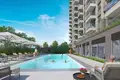 Wohnkomplex New residence with swimming pools and a fitness center close to a highway and a metro station, Istanbul, Turkey