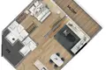 1 bedroom apartment 76 m² Dubai, United Arab Emirates