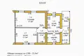 Apartamento 54 m² Luka, Belarús