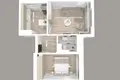 Apartamento 2 habitaciones 48 m² Varsovia, Polonia