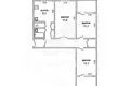 Mieszkanie 3 pokoi 66 m² Bieławieżski, Białoruś