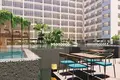 Complexe résidentiel Modern residential complex with a large swimming pool opposite a shopping center in Chalong, Phuket, Thailand
