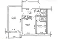 Квартира 2 комнаты 46 м² Старые Дороги, Беларусь