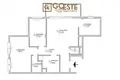 3 room apartment  Smolice, Poland