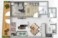 1 bedroom apartment 75 m² Dubai, United Arab Emirates