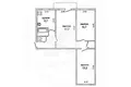 Квартира 3 комнаты 56 м² Мухавецкий сельский Совет, Беларусь
