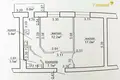Appartement 2 chambres 45 m² Smaliavitchy, Bélarus