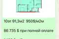 1 bedroom apartment 33 m² Batumi, Georgia
